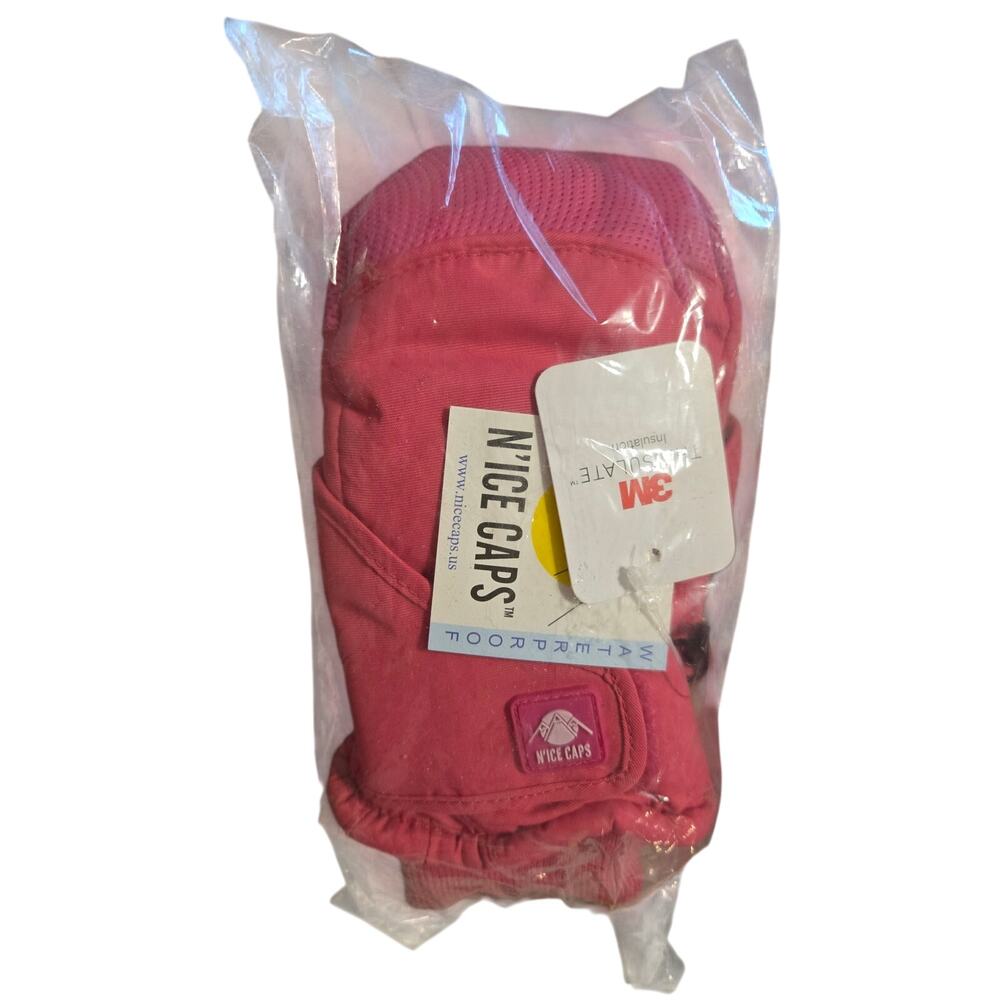 N'ice Caps Pink Gloves New in Bag Kids Winter Warm Cold Weather Mittens